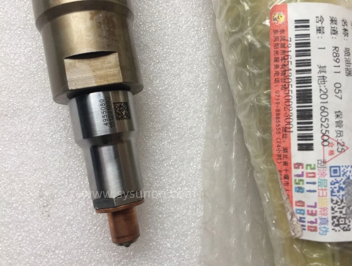 Новые детали двигателя ISZ13 форсунка топливной форсунки Common Rail дизельного топлива
