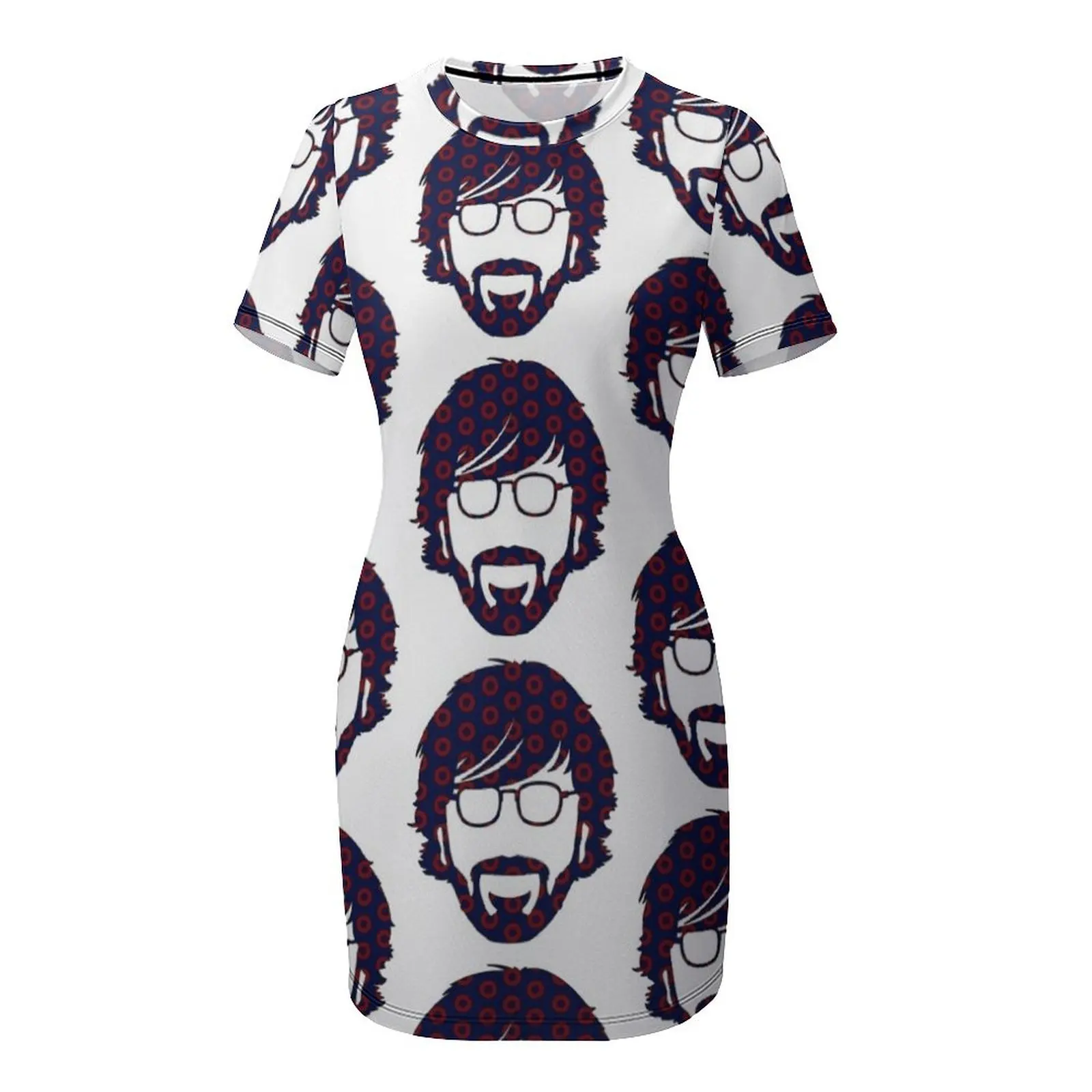 Trey Anastasio Phish Платье с короткими рукавами для женщин Женская одежда