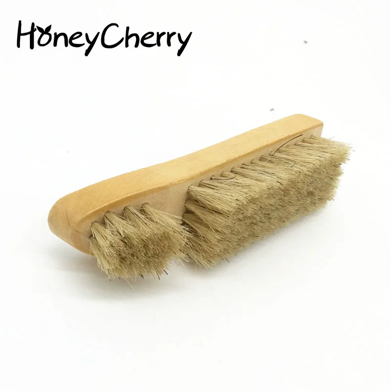

Bristles Become Warped Head Shoe Brush Polishing Leather Shoes Polish Wipe Scrub Fur Soft Hair