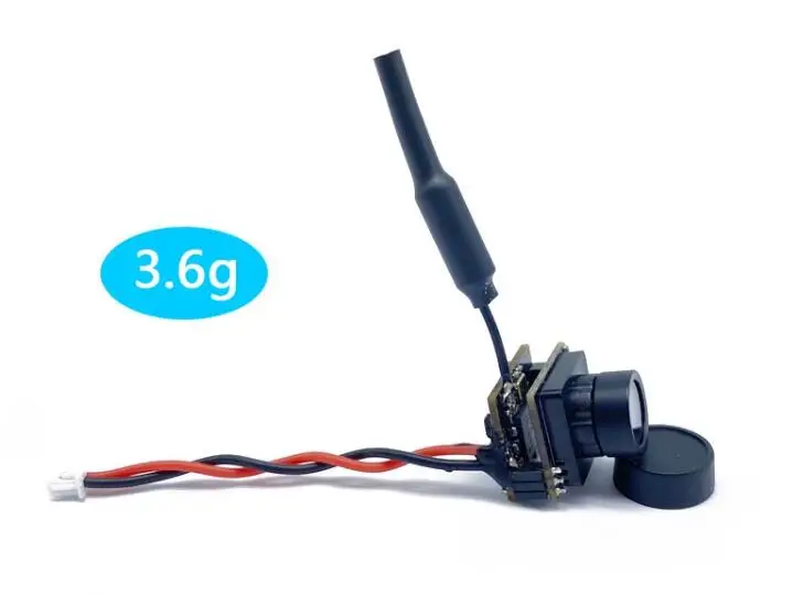 Камера 800TVL micro AIO FPV + 5,8 ГГц 48ch VTX видеопередатчик 3,6G идеально подходит для Caddx Beetle whoop style drones micro wings Камера 800TVL micro AIO FPV + 5,8 ГГц 48ch VTX видеопередатчик 3,6G идеально подходит для Caddx Beetle whoop style drones micro wings
