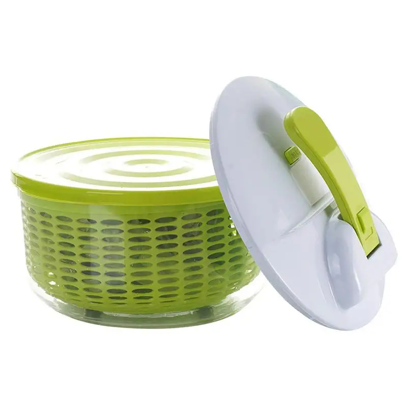 

Salad Spinner Lettuce Greens Washer Dryer Drainer Crisper Strainer For Washing Drying Leafy Vegetables Kitchen Tools