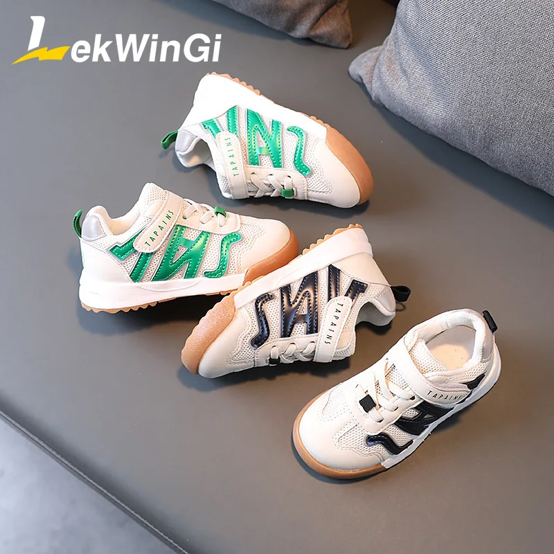 

Size 21-30 Baby Toddler Shoes for Boys Girls Breathable Little Kids Casual Sneakers Non-slip Children Sport Shoes tenis infantil