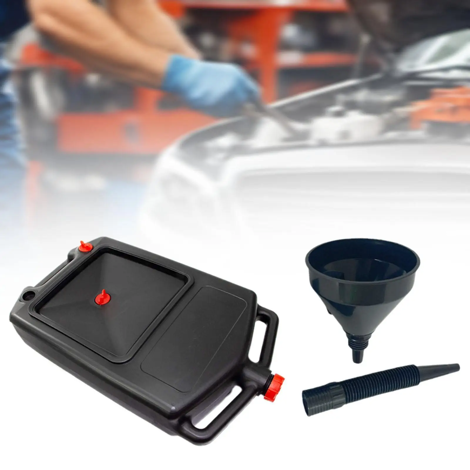 Универсальная канистра для слива масла банка охлаждающей жидкости масляного