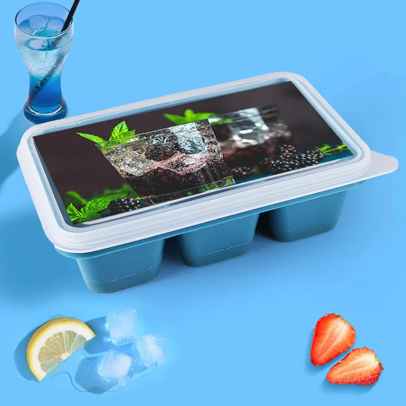 

Iced Mulberry Juice Food Grade Silicon Tray Kitchen BarPub Wine Kitchen Whiskey Freezing Mold Eid Mubarak Accessoires De Cuisine