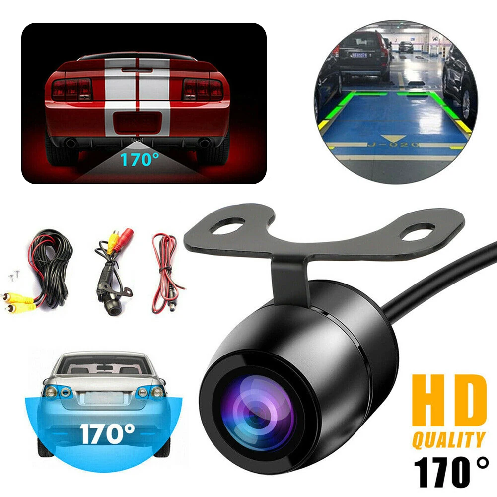 

HD Car Camera HD 170° Reverse Rear View Backup Camara CCD Parking Monitor Camera Waterproof Night Vision Wide Angle Accessories