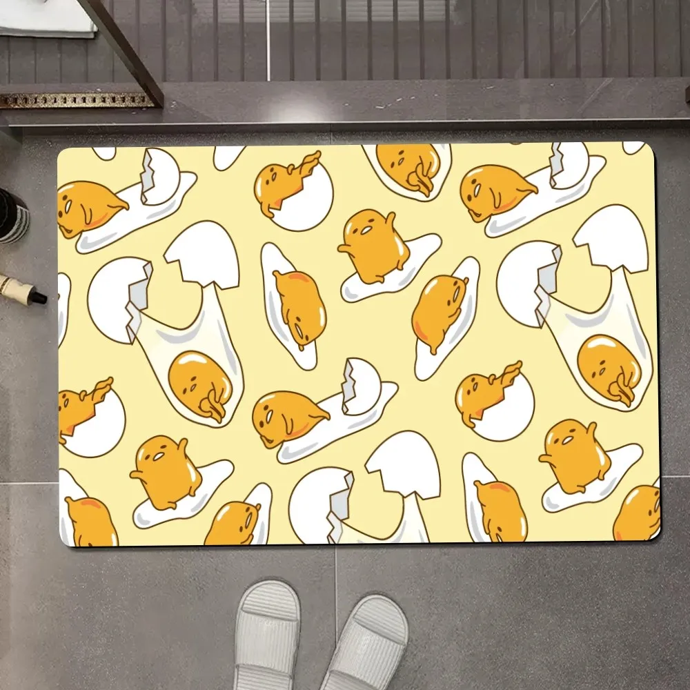 Милый коврик Gudetama противоскользящий для кухни спальни тафтинговый ковер ручной