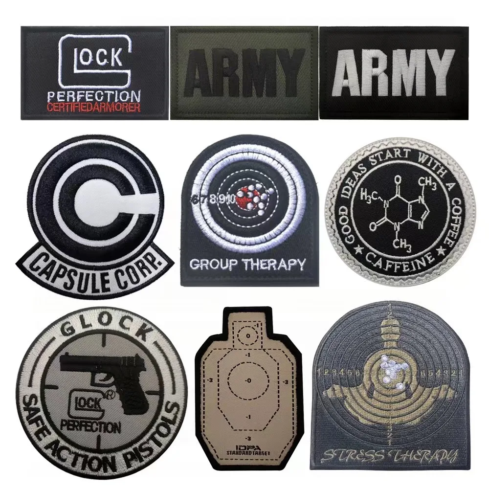 

Наклейки для одежды в стиле панк, тактический значок