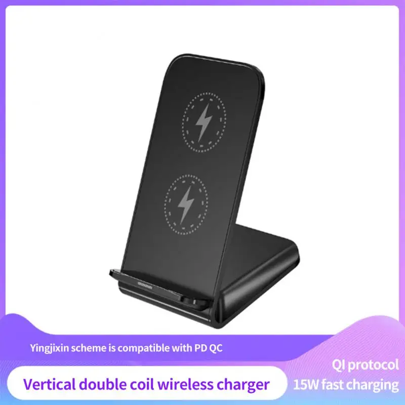 

For Iphone 14 13 12 11 Supporting Wireless Charging Function Phone Holder For Samsung S21 S20 S10 Fast Charging Dock Station