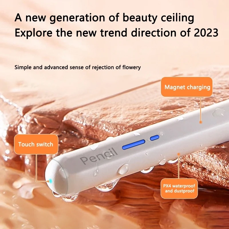 BP20Pro Магнитная Беспроводная зарядка активный Bluetooth Стилус (белый)