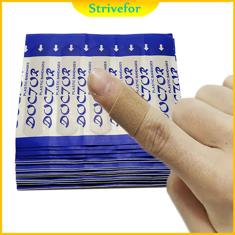 

30-100pcs Breathable First Aid Wound Medical Adhesive Bandage Surgical Tape Band Aid Sticking Plaster Dressing Patches BT0306
