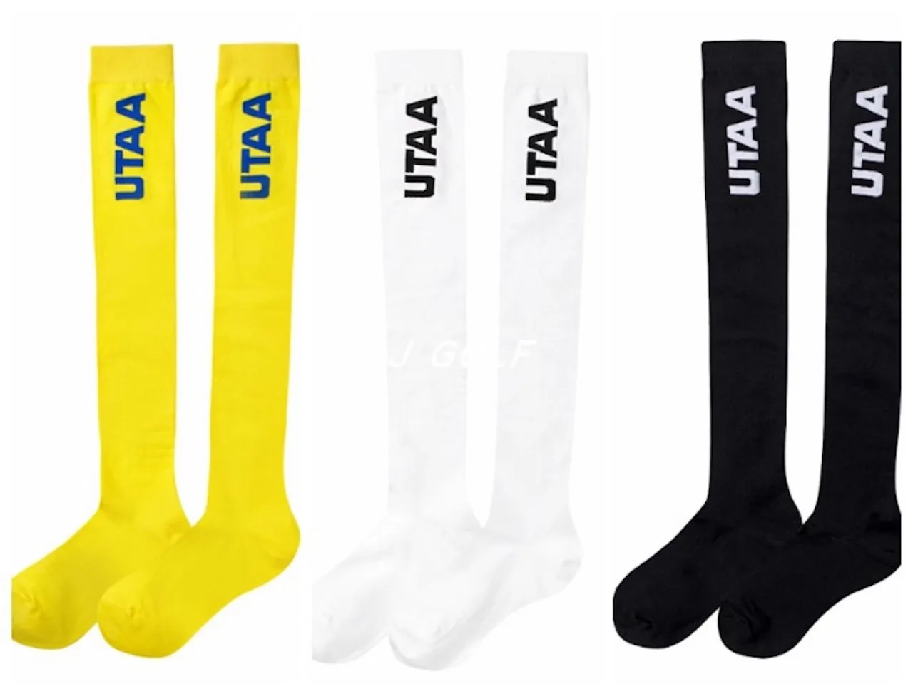 

UTAA New Golf Women's Basic High Elastic Knee Length Stockings