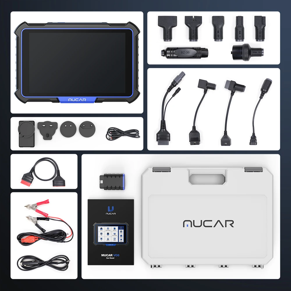 

Бесплатное обновление MUCAR VO8 Профессиональный диагностический инструмент OBD2 Полная диагностика системы Кодирование ЭБУ Двунаправленный 34 сброса