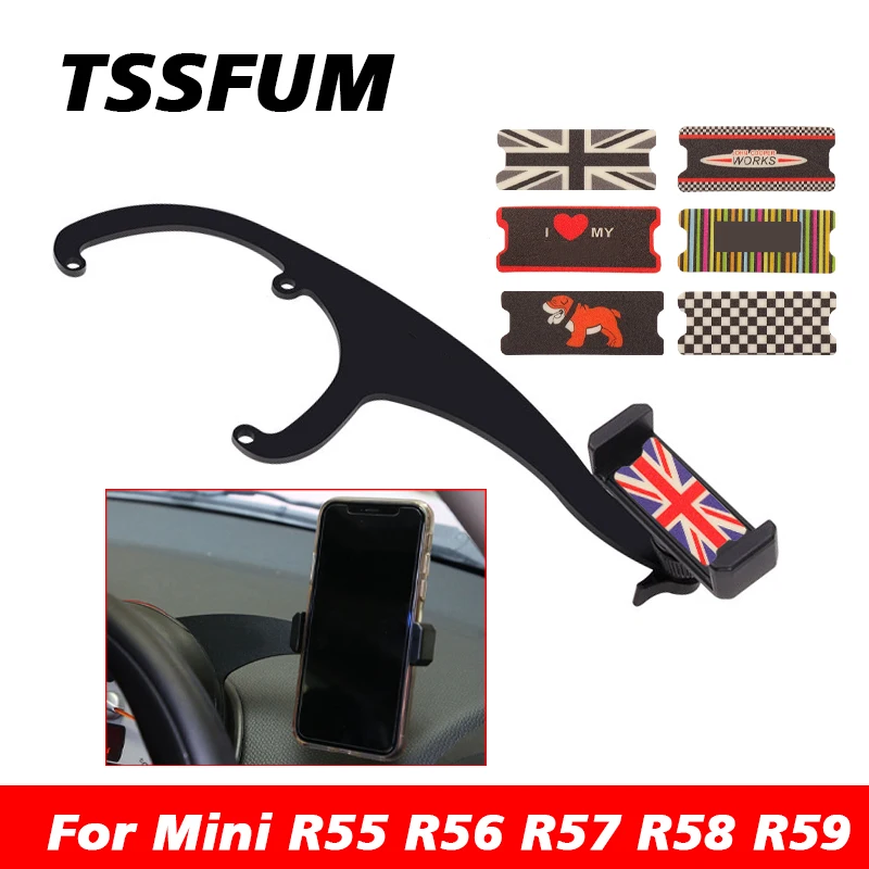 Соединительный разъем для Mini Cooper S Clubman R55 R56 R57 R58 R59 Автомобильный держатель для интерьера телефона вращающийся держатель телефона GPS автомобильные аксессуары