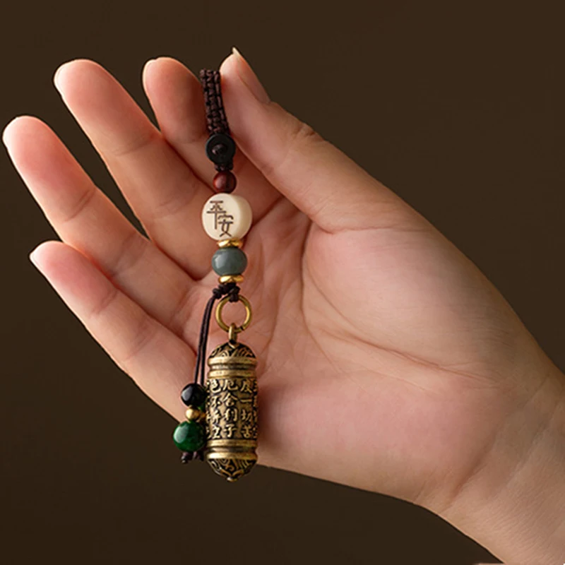 1 шт. латунный буддистский браслет с шестью словами |