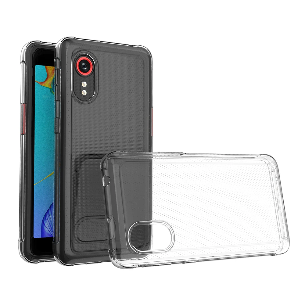 

HD Clear Phone Case for Samsung Galaxy Xcover 4 4s 5 6 Pro Soft TPU Transparent Shockproof Crystal Back Cover Xcover5 Xcover6Pro