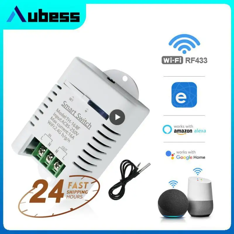 

Умный термостат Zigbee Apple Homekit, складной, 433 МГц, 16 А, 1-8 шт.