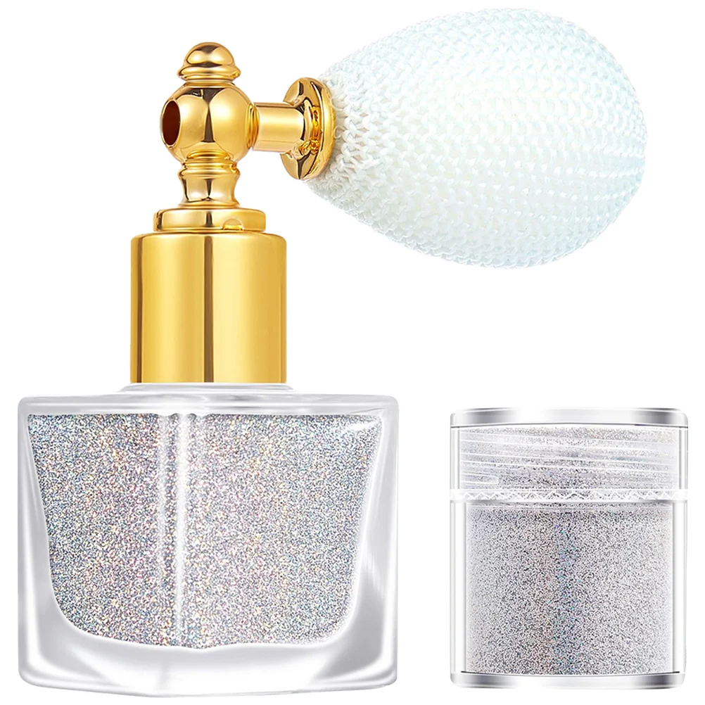 

1 Set Highlighter Powder Glitter Spray Make Glitter Spray for Hair And Body
