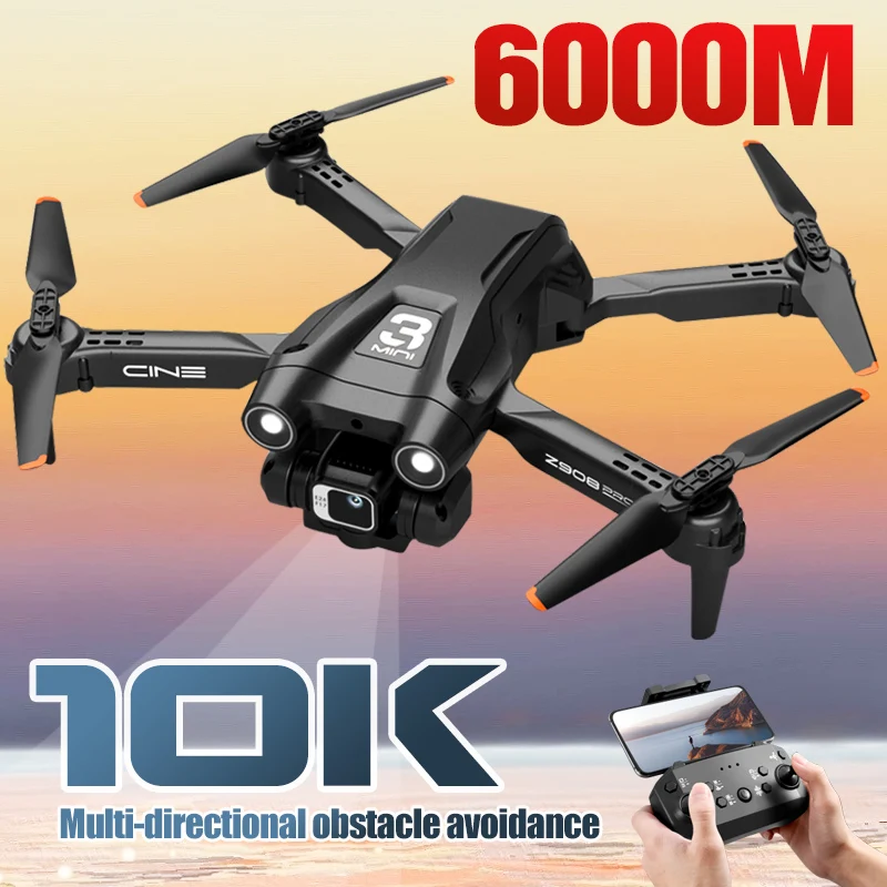 

Квадрокоптер Z908 профессиональный, 10 к, 2,4 ГГц, Wi-Fi, 6 км