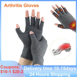 Imported 1 Pair Compression Arthritis Gloves Wrist Support Joint Pain Relief Hand Brace Women Men Therapy Wri