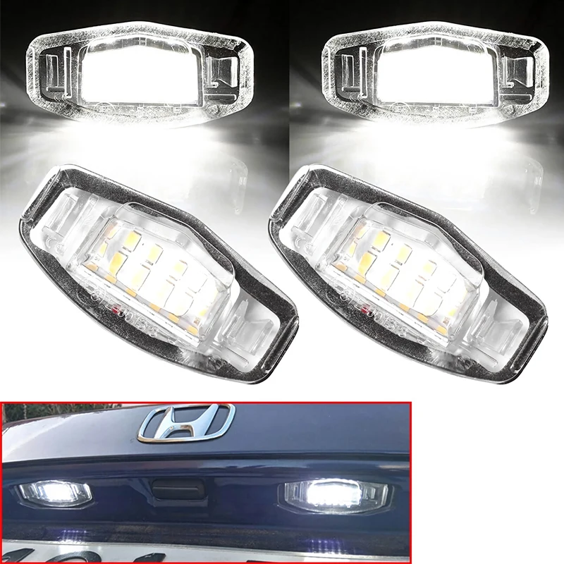 

2 шт. светильник Автомобильные светодиодные лампы для номерного знака Acura MDX RL TSX ILX RDX