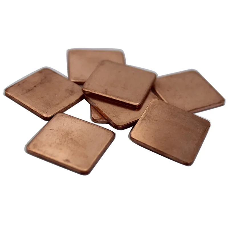 15x15 мм 20x20 медная прокладка радиатор термопрокладка ноутбуки графический