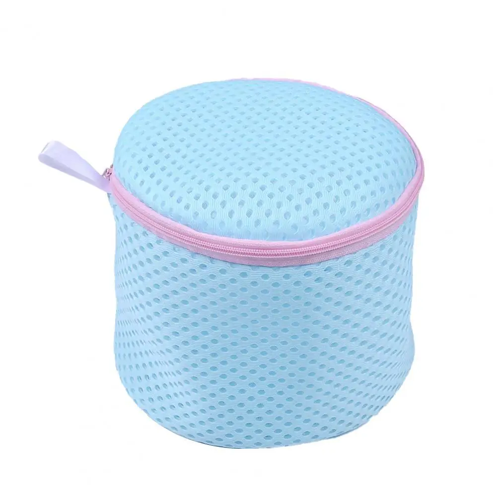 

Wash Pouch Elastic Band Two Colors Soft Polyester Bra Wash Bag Wash Bag for Cloth Washing