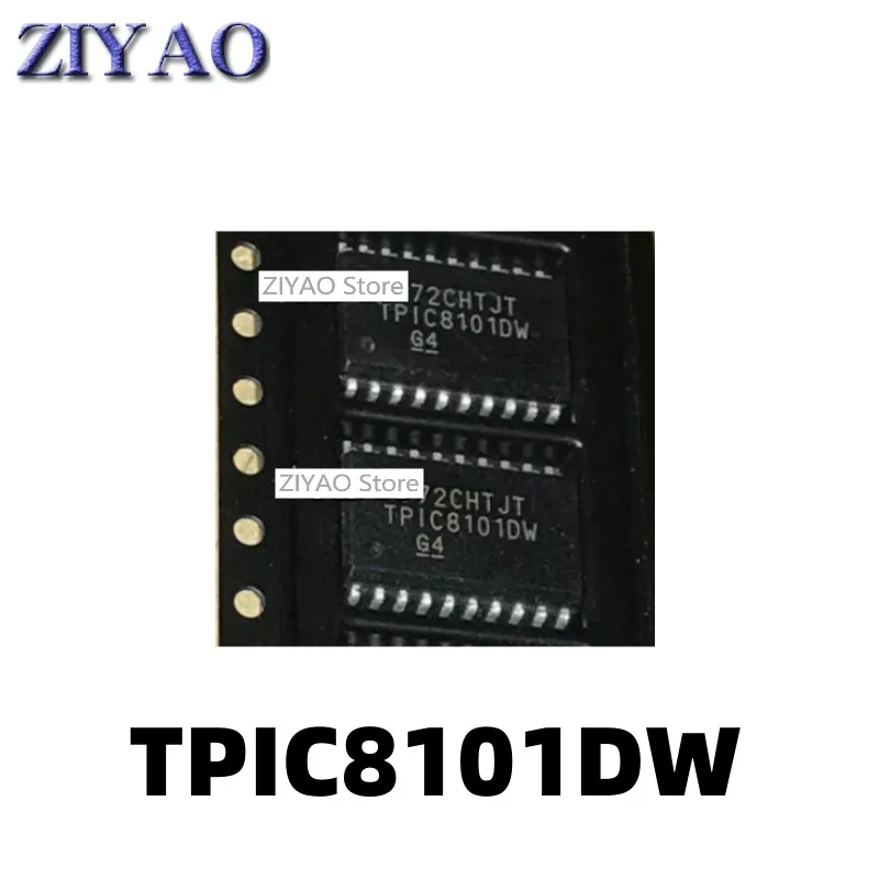 1 шт. чип интерфейса автомобильного датчика TPIC8101DW TPIC8101DWR TPIC8101 SOP20 1 шт. чип интерфейса автомобильного датчика TPIC8101DW TPIC8101DWR TPIC8101 SOP20