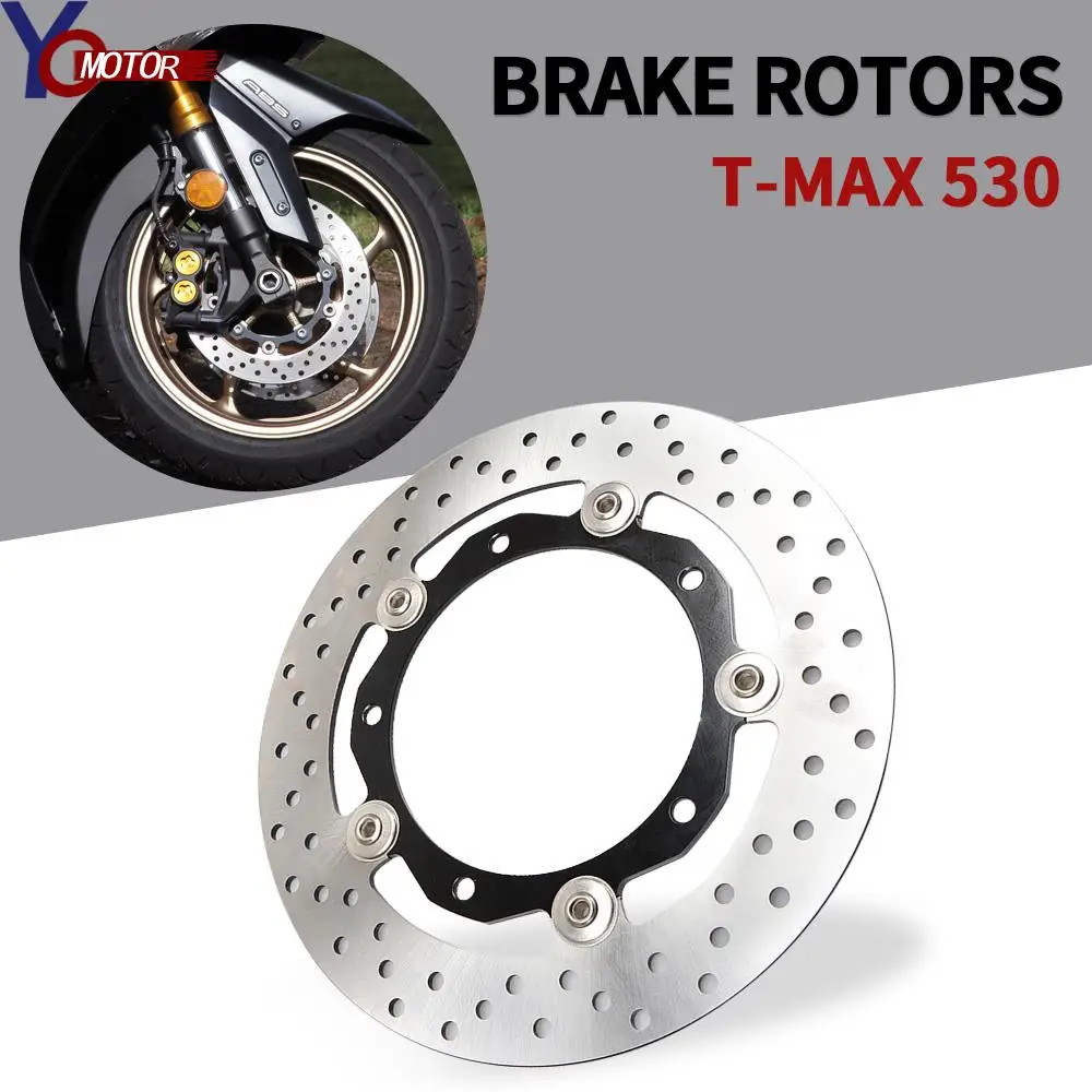 FOR YAMAHA TMAX530 TMAX 530 Motorcycle Accessories Brake Disc Stainless Steel Moto Brake Rotors Protection 1 Piece new Parts