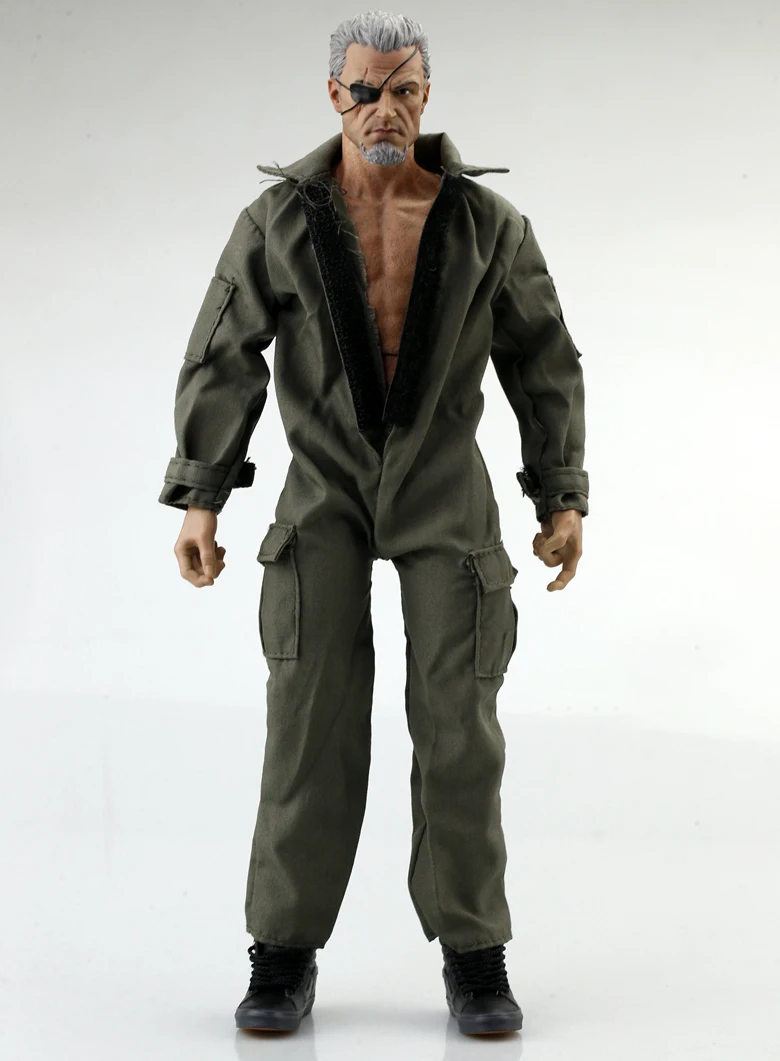 Мужской зеленый комбинезон в масштабе 1/6