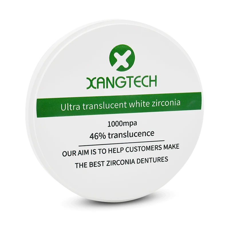 

XANGTECH Dental Lab UT 98mm White Zirconia Blocks