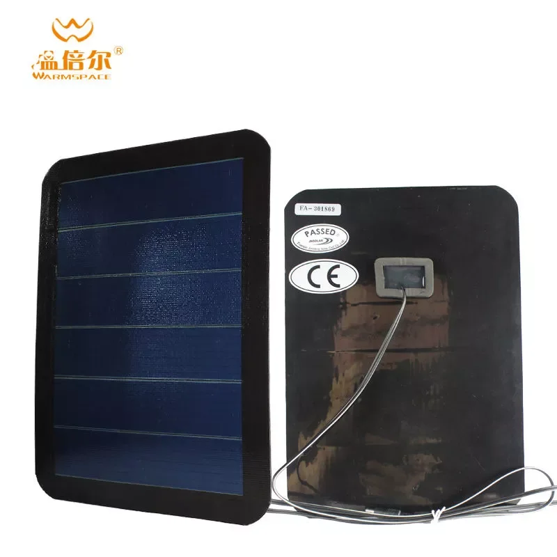 

9V 3W Etfe Flexible Solar Panel Charger Solar Cell 285*203Mm Soft and Bendable Diy Photovoltaic Solar Charger 3W