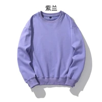 women solid color loose round neck pullover casual long sleeve drop shoulder sweatshirts fall winter fleece batwing sports top