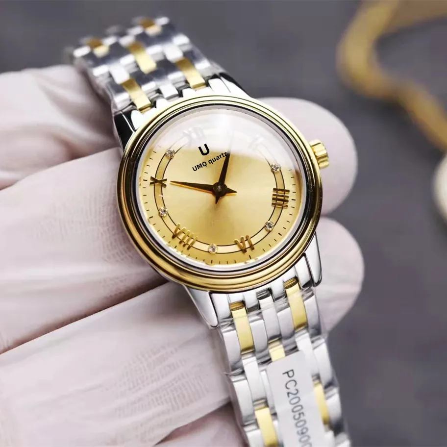 

Ladies high-end quartz watch with sapphire mirror 316L stainless steel/waterproof 200m sports casual ladies aaa watch