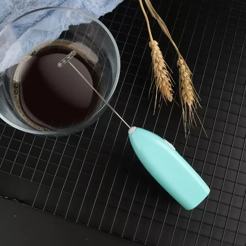 

ZK30 Electric Milk Foamer Coffee Maker Hand Mixer Cappuccino Ground Foam Blender Egg Beater Type Convenient Small Power