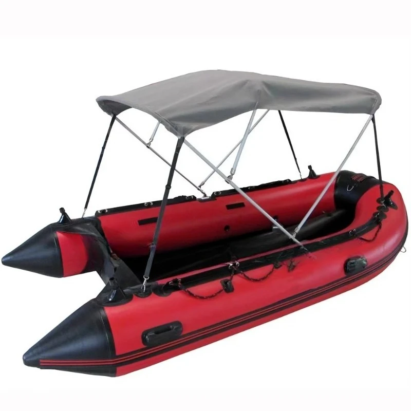 Фото Профессиональная надувная лодка 430 см от производителя, высокопрочная, устойчивая к разрывам, для океанской яхтинговой и спортивной рыбалки в открытом море №2