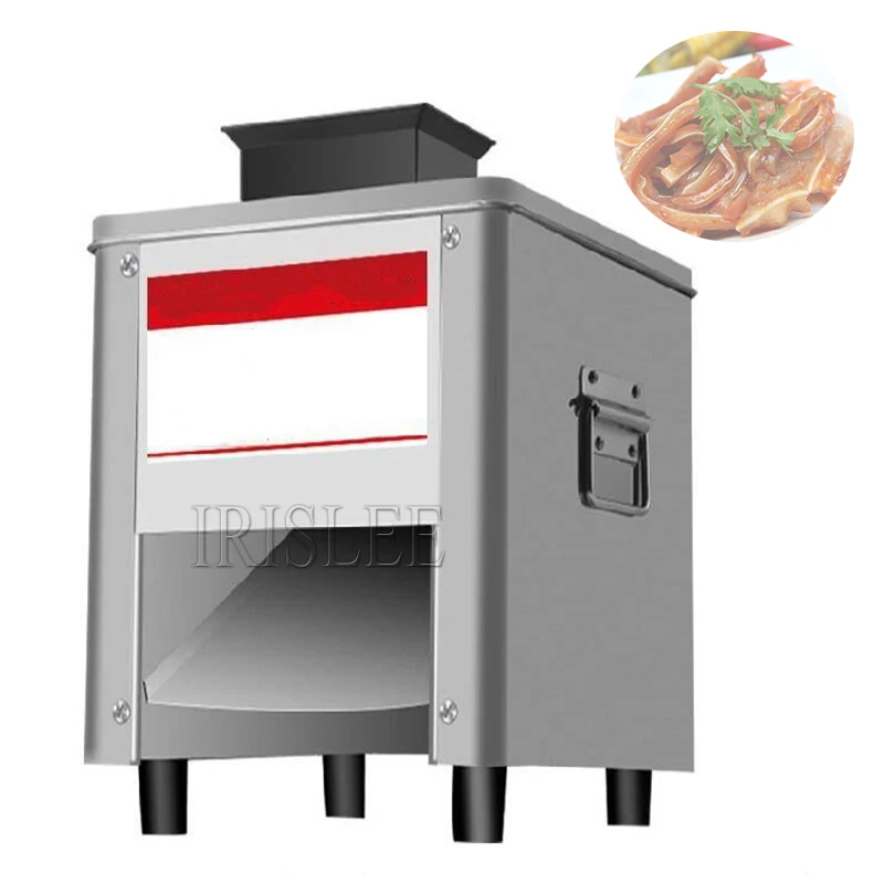 

220V Electric Meat Cutting Machine Commercial Home Meat Cutter Machine Stainless Steel Meat Slicer for Cutting Sausages