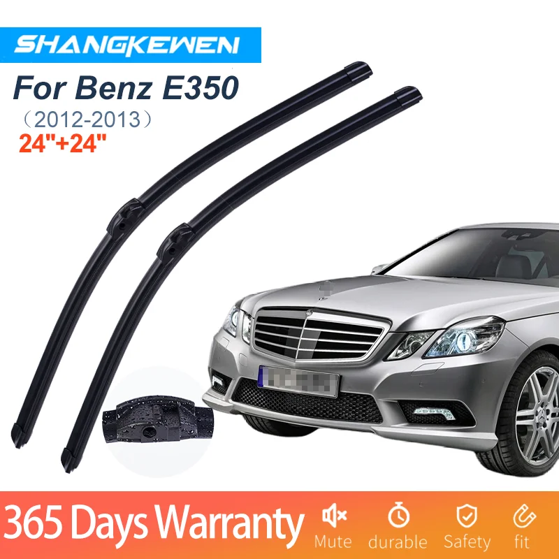 

Car Wiper Blade For Benz E350 Universal Frameless Noise Reduction Windshield Rubber ShangKeWen Wipers Mercedes-Benz Accessories