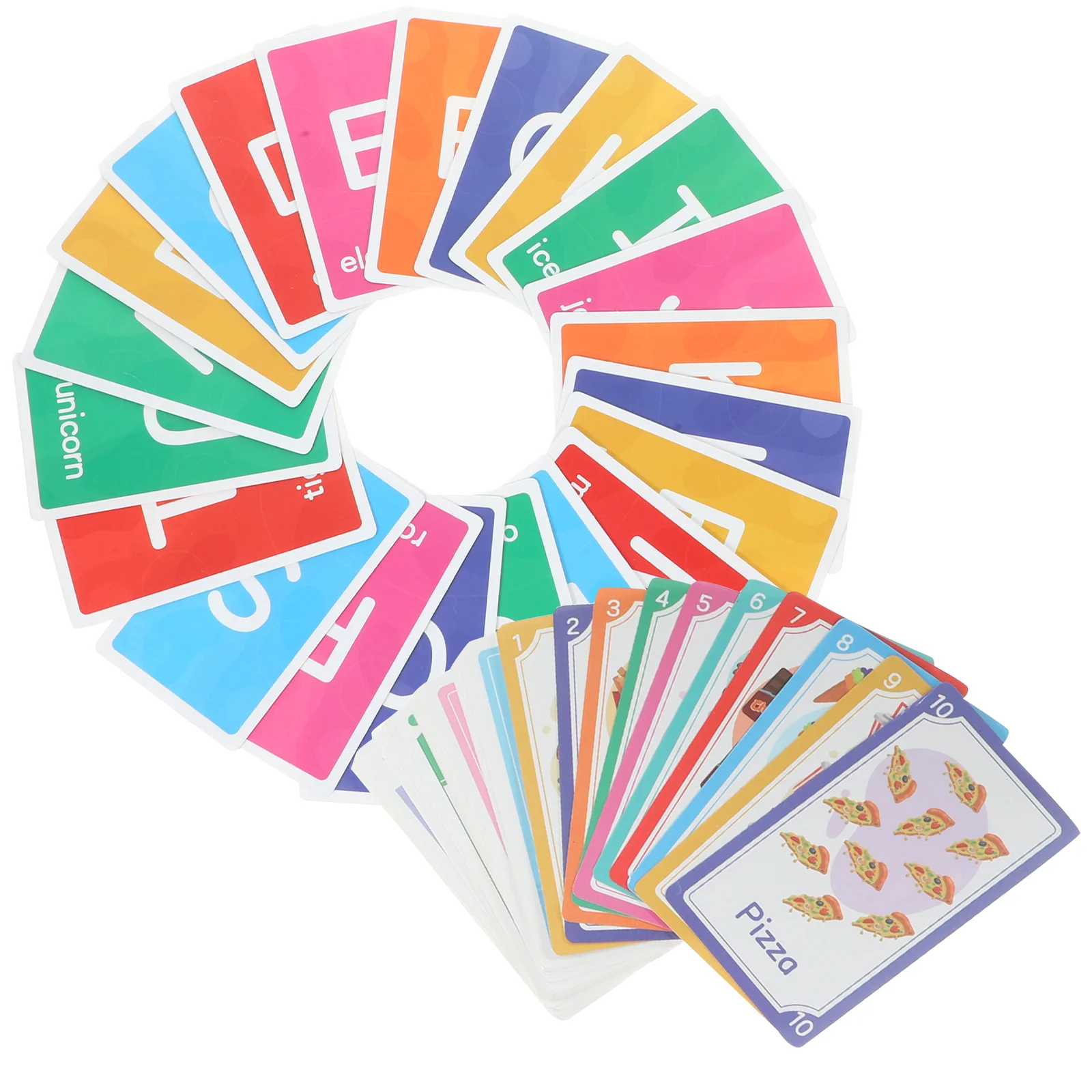 

Funny Children Toy Kindergarten Flash Cards Educational Toddler Interesting Learning Game Portable Kids Plaything English Toys
