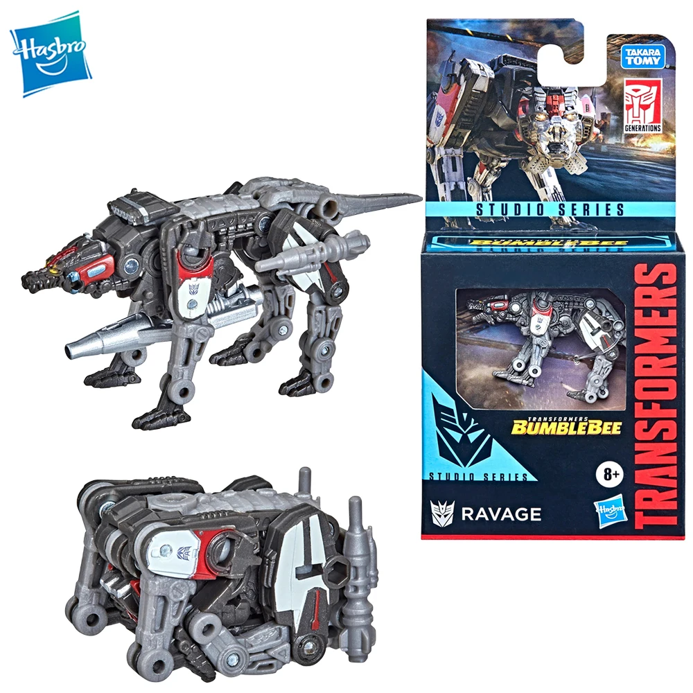 

[In-stock] Original Hasbro Transformers Ravage Studio Series Core Class 3.5-inch Action Collectible Robot Model Figure Toy F3138