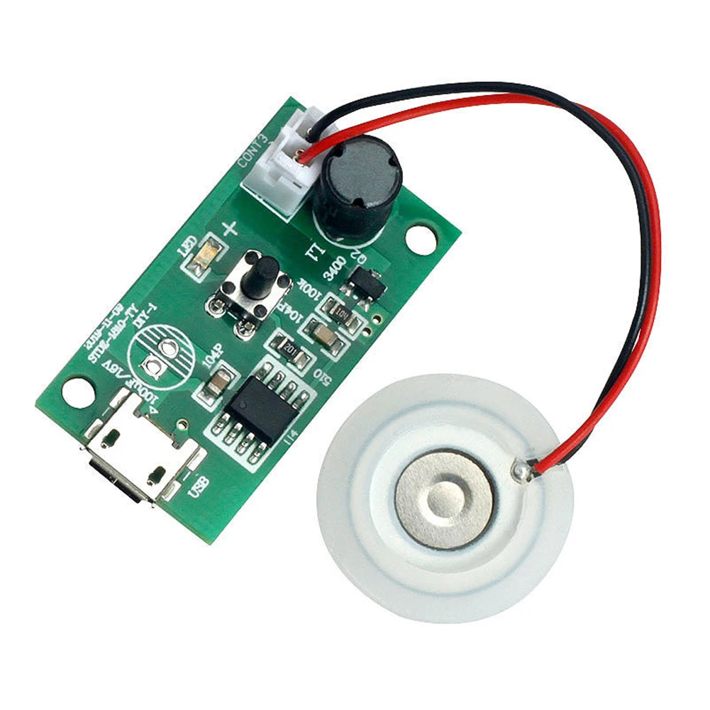 

Accessories Durable Practical Atomizer Plate Air Humidifier Module Ultrasonic Mist Maker Driver Board 108KHz 2W