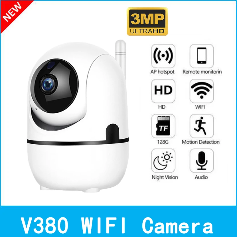 

Baby Monitor 3MP WiFi IP Camera wifi Video Nanny Camera Baby Camera with monitor Night Vision Wireless Baby phone Cry Alarm IR