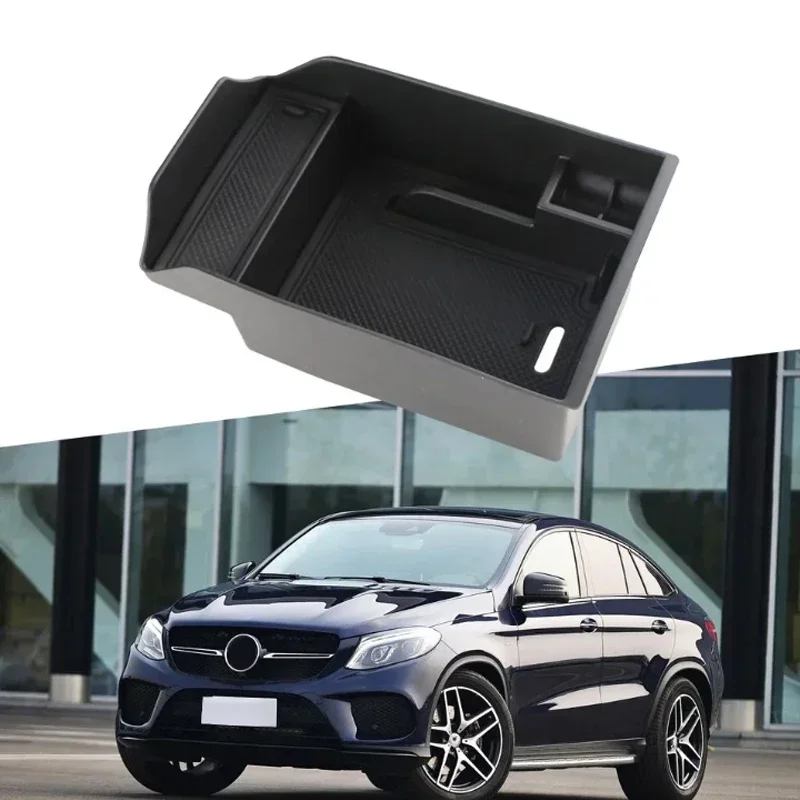 

Для Mercedes Benz M ML GLE GL GLS-Class W166 W167 X166 2011-2019 автомобильный подлокотник ящик для хранения органайзер автомобильные аксессуары