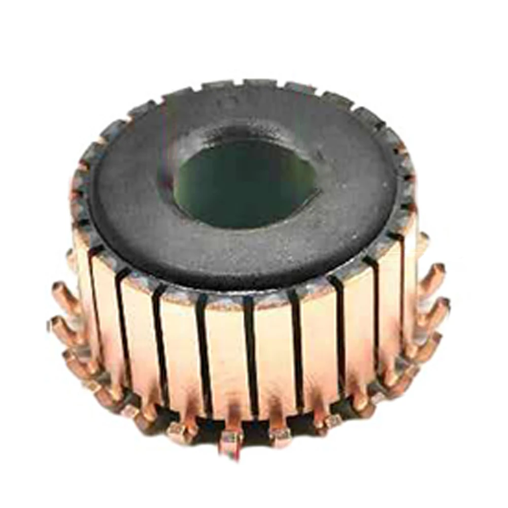 

Motor Commutator 24P Teeth 28.2X11X15 (17.5mm) Copper Hook Type Electrical Motor Parts CHY-2421-24 For Home Appliances DC Motors