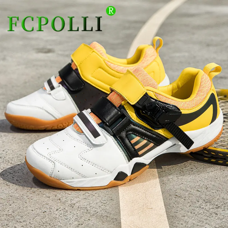 

2022 New Unisex Badminton Training Hard-Wearing Indoor Sports Shoes Men Comfortable Table Tennis Shoe Non-Slip Gym Shoe Women
