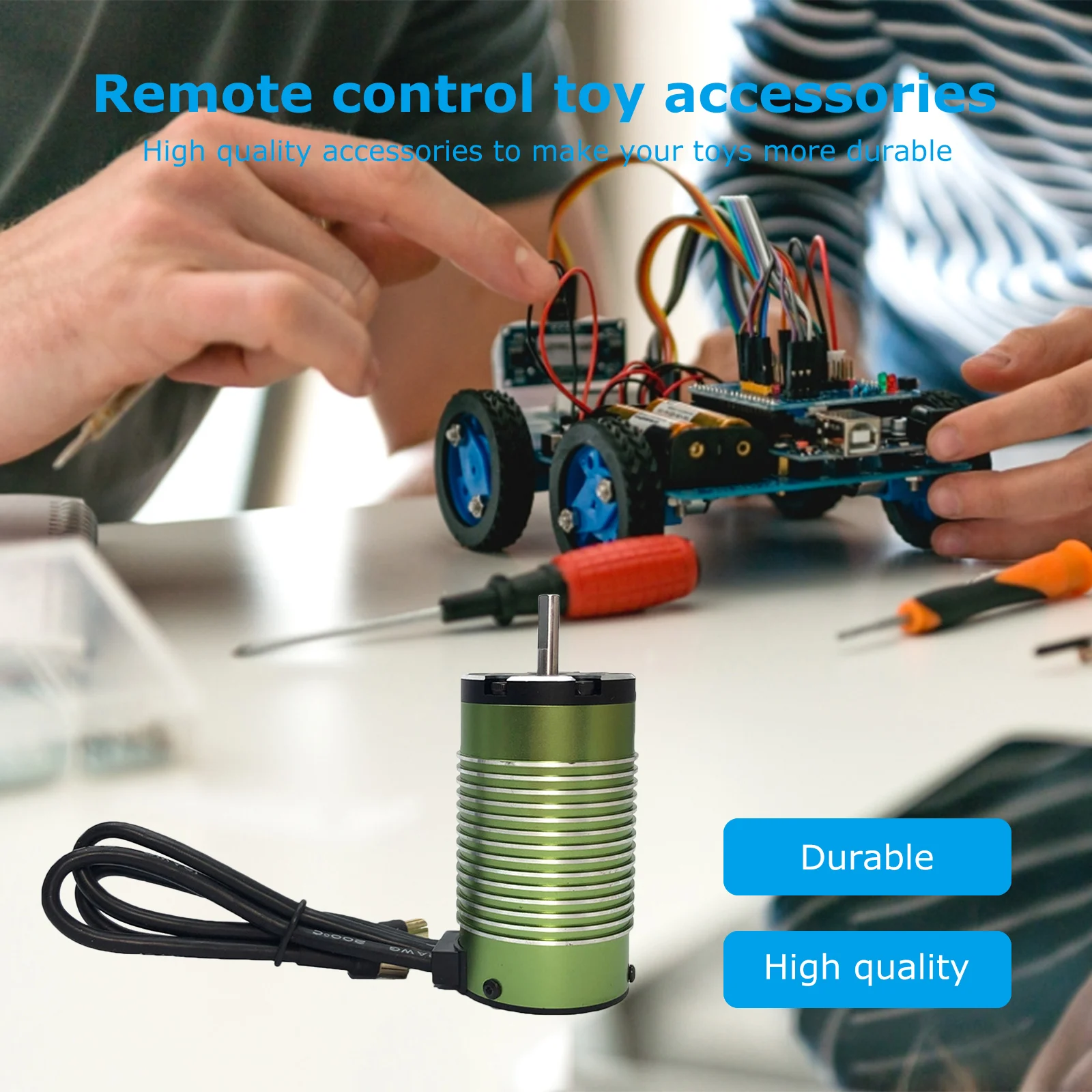 

YSIDO 4274 4074 800KV 1400KV 2200KV 2600KV 3600KV Sensorless Brushless Motor for 1/8 1/7 RC Car On-road Buggy Monster Car