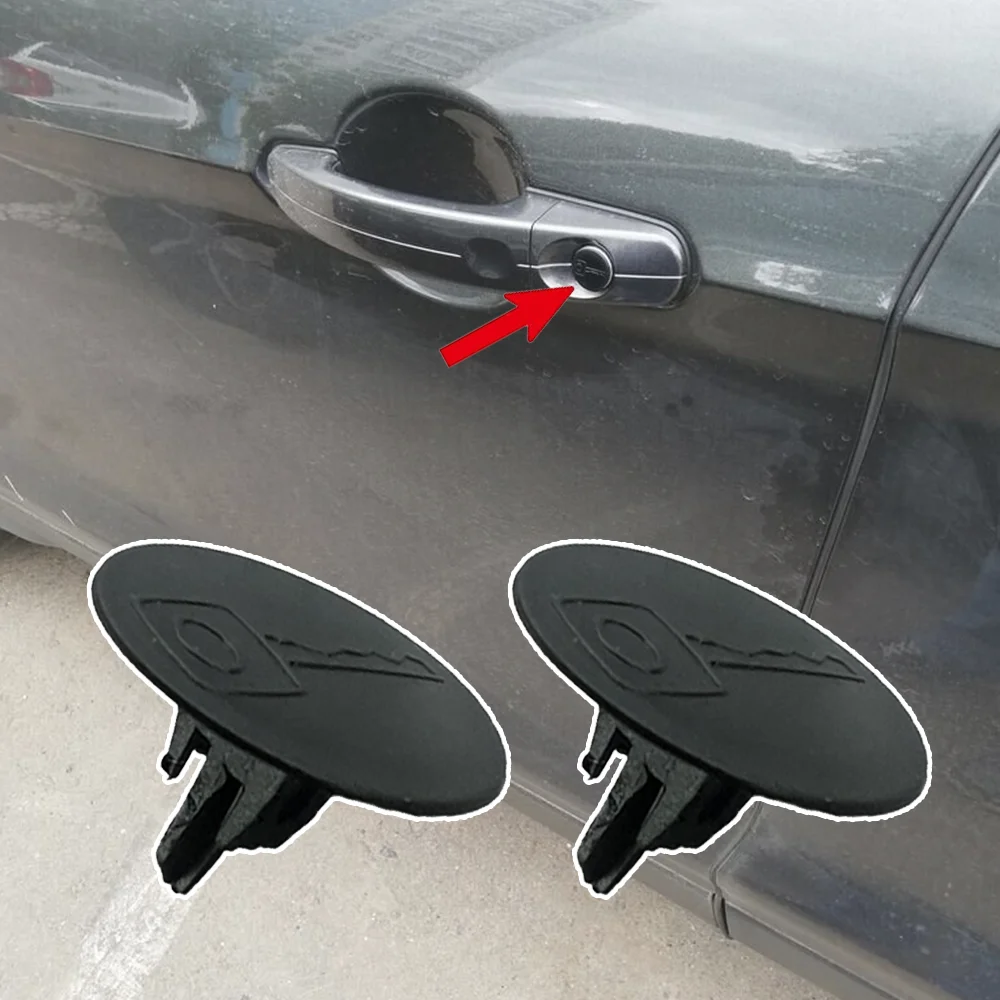 

2x для KIA Ceed I II 2006 2007 2008 2009 2010 2011 2012 2013-2018 Автоматическая дверная ручка с отверстием для ключа Заглушка Зажим Черный НОВЫЙ