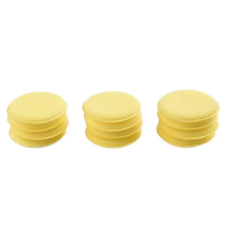 

Fine pore polyester Sponges Pads Wax Cleaning Applicator 100*6mm Waxing