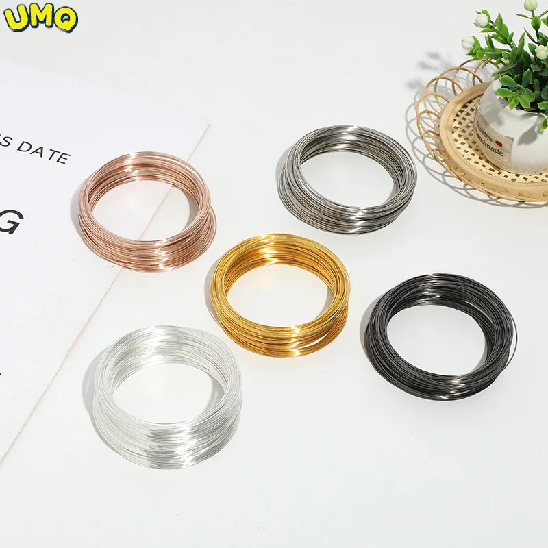 

Модное стальное кольцо с памятью, аксессуары для ювелирных изделий своими руками, браслет, стальные кольца, бусины можно разрезать на 0,6*60 по...