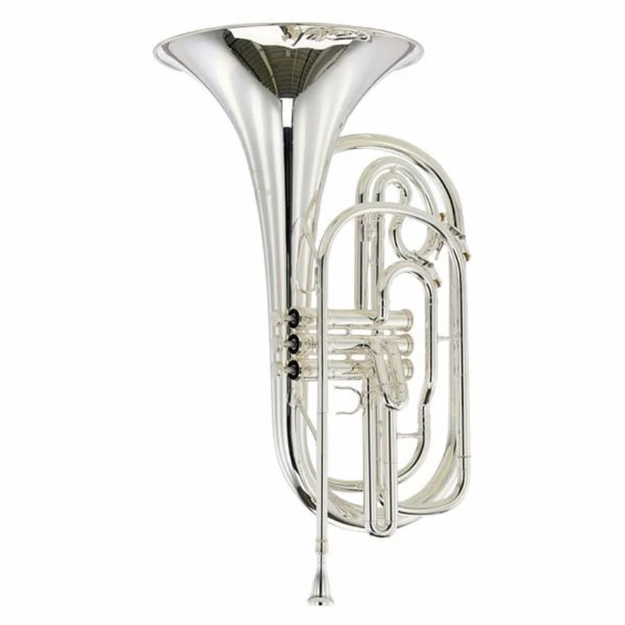

French Horn Brass E flat (or F) top pitch Lacquer gold musical instrument