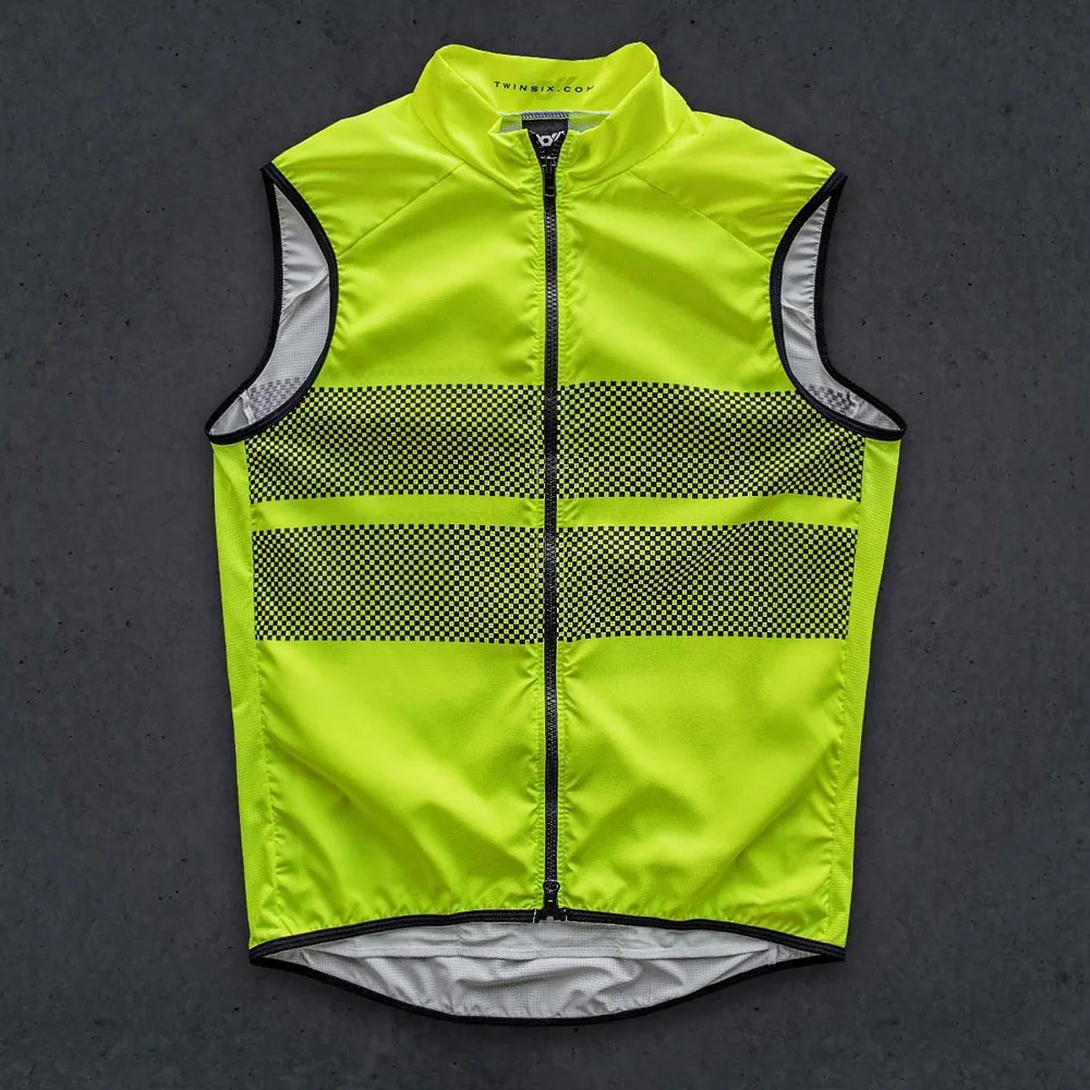 

Cycling Vest Waterproof Twin Six 6 Unisex Windbreaker Chaqueta Ciclismo Hombre Summer Road Bike Ultralight Raincoat MTB Jacket